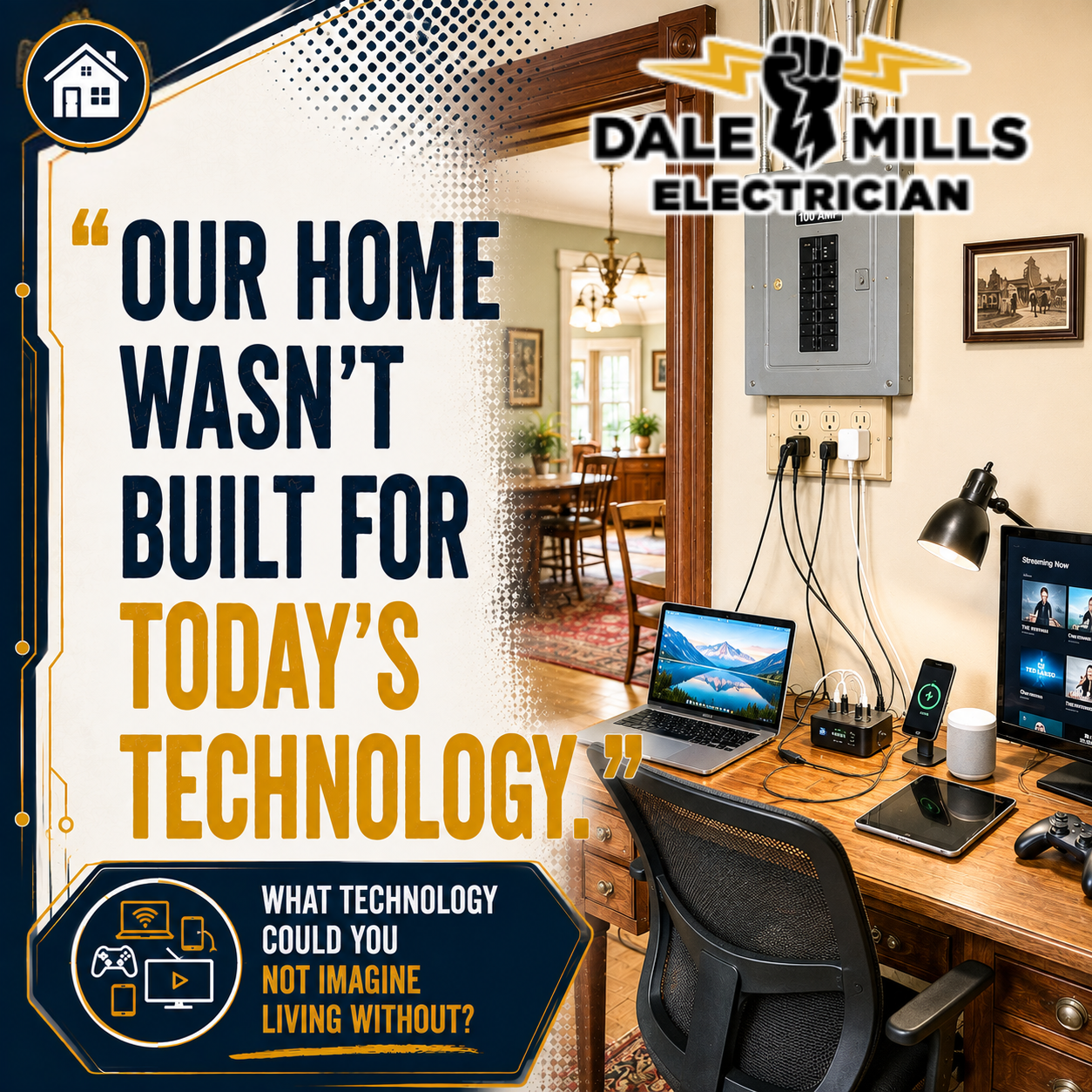 Stories We Hear Often marketing campaign sample for electricians