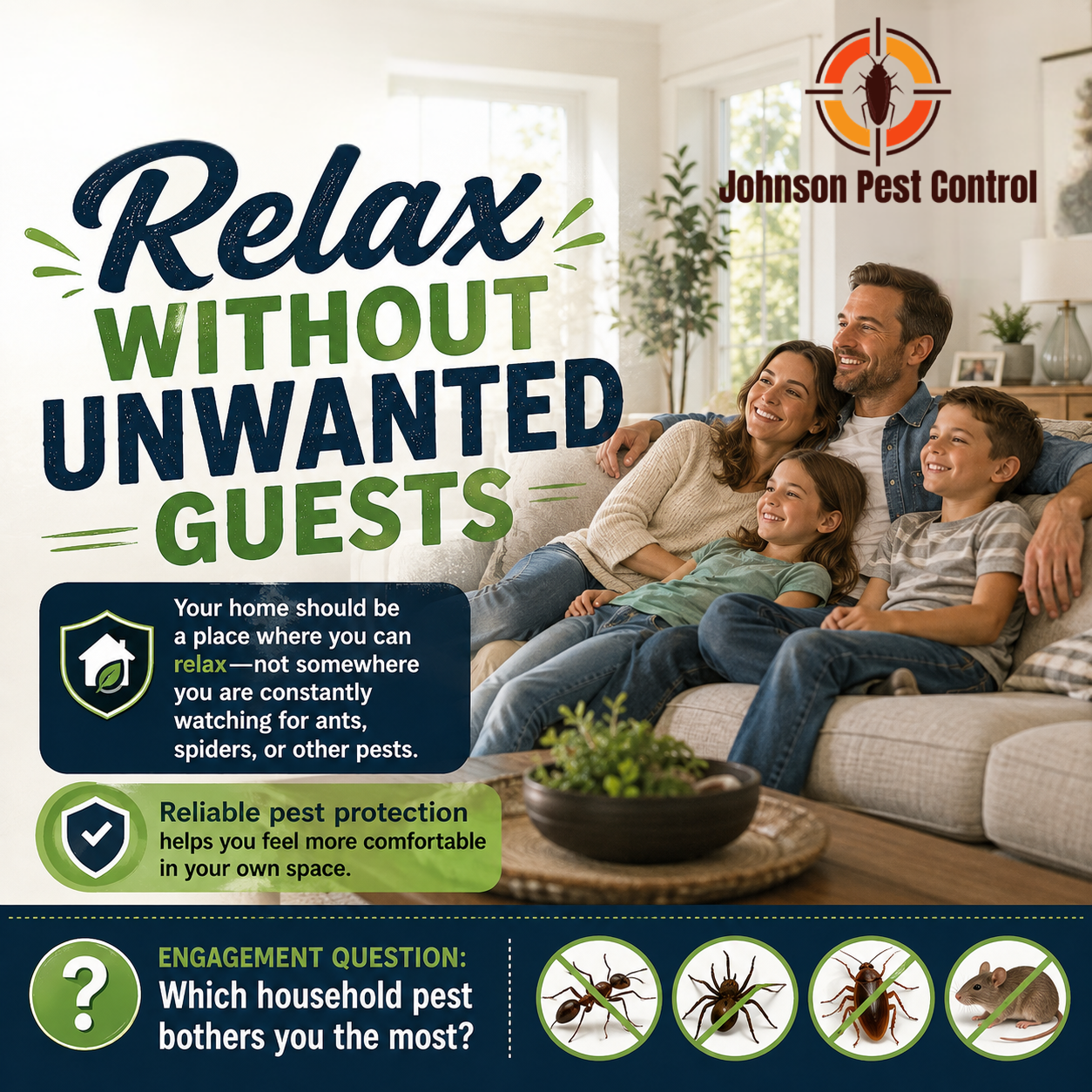 Making a Difference marketing campaign sample for pest control
